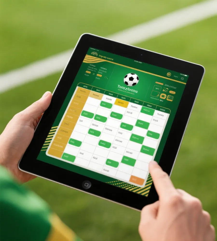 世界杯赛程与预选赛积分可视化示意图